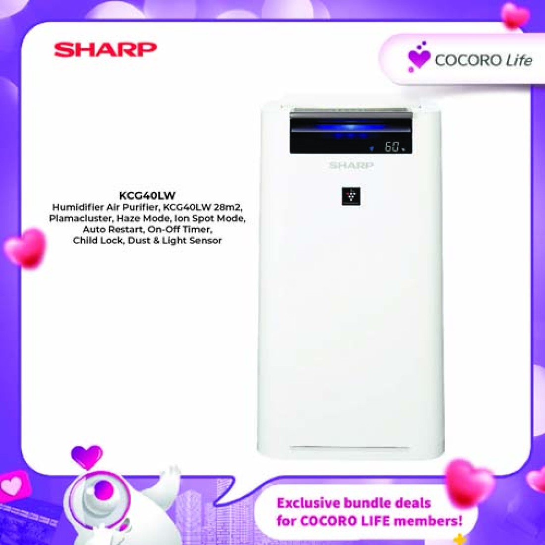 kcg40lw sharp